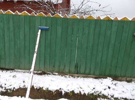 Забор садового участка в СНТ: снимок 9