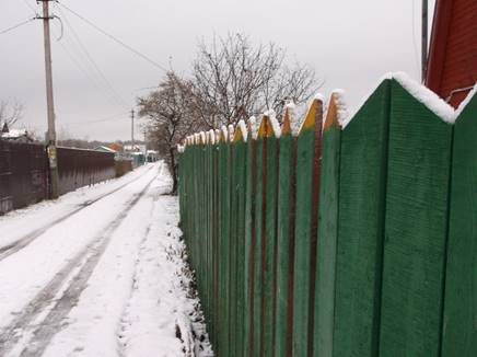 Забор садового участка в СНТ: снимок 12